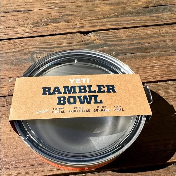 YETI RAMBLER™ 1 QT INSULATED BOWL, Papaya. - Picture 1 of 6